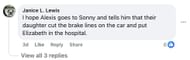 Comment about General Hospital (Image via Facebook)